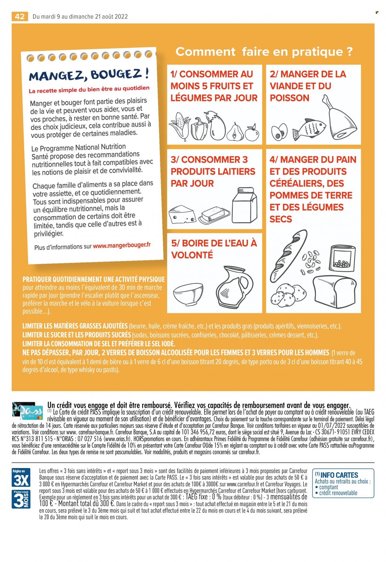 Catalogue Carrefour Market - 09/08/2022 - 21/08/2022. Page 44