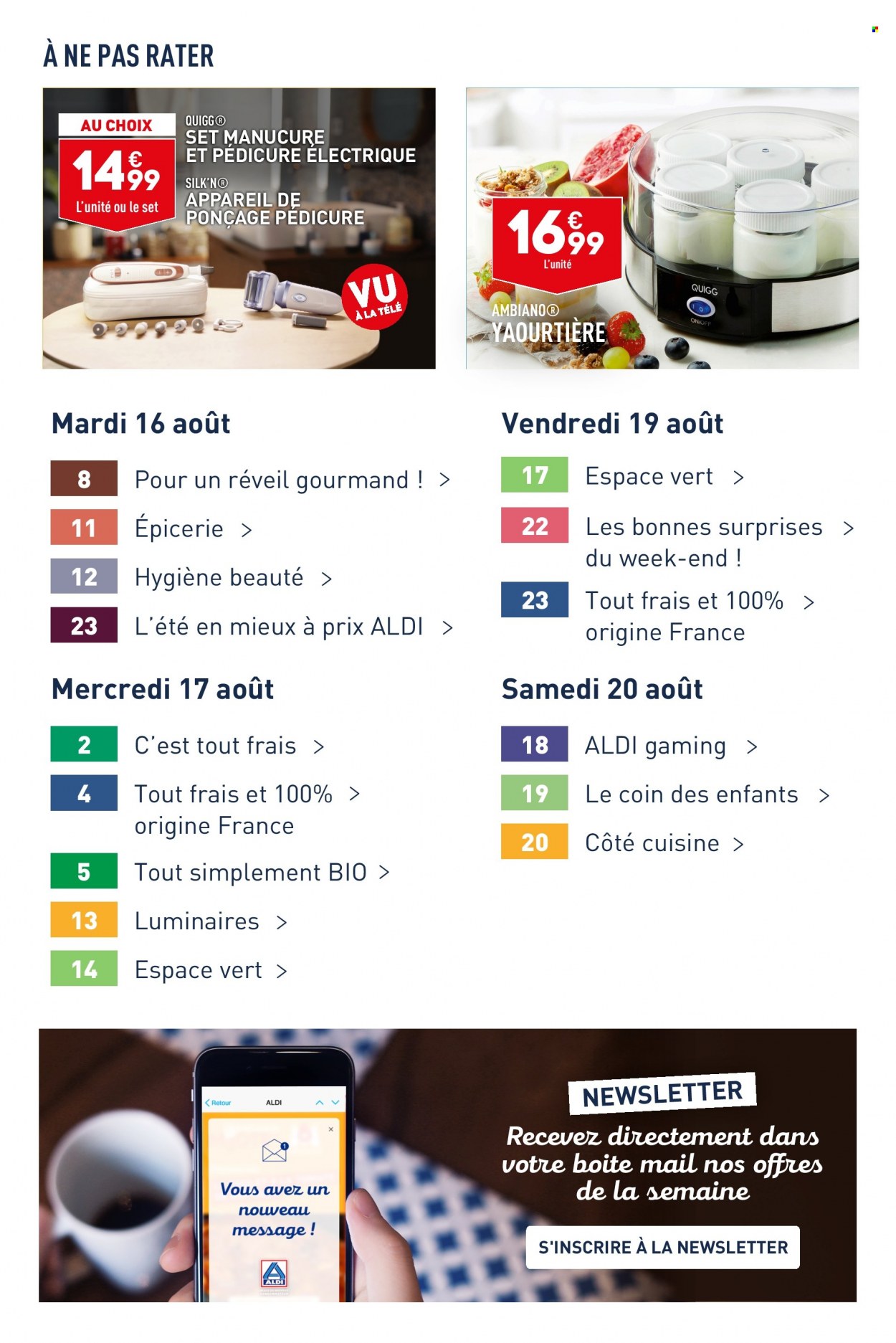 Catalogue ALDI - 17/08/2022 - 22/08/2022. Page 3