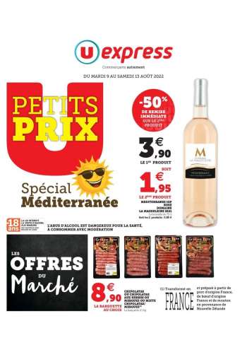 Catalogue U express - 09/08/2022 - 13/08/2022.