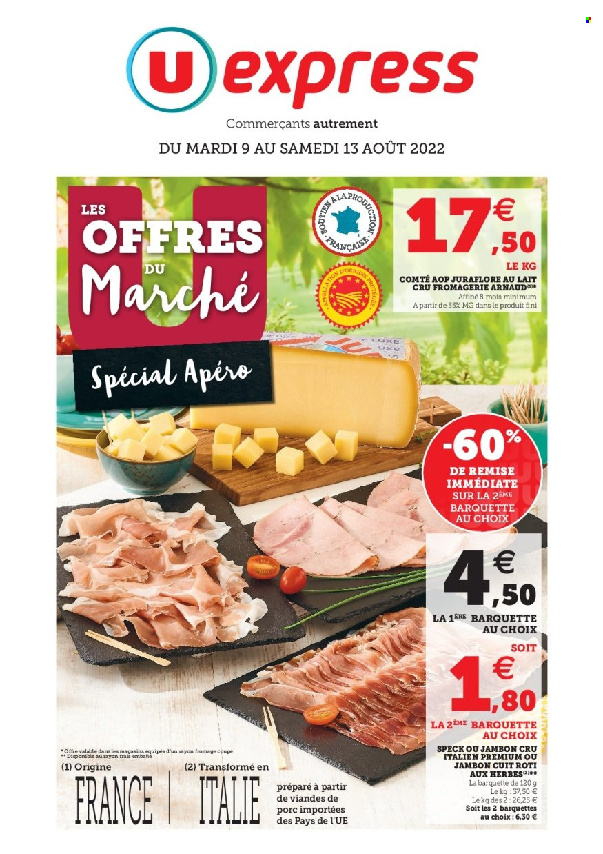 Catalogue U express - 09/08/2022 - 13/08/2022. Page 1