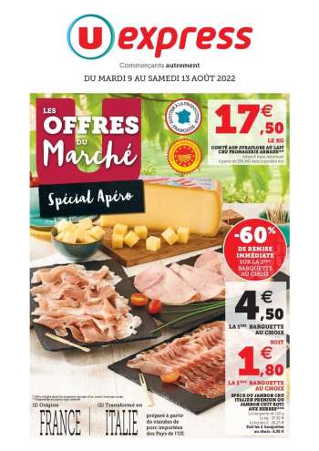 Catalogue U express - 09/08/2022 - 13/08/2022.