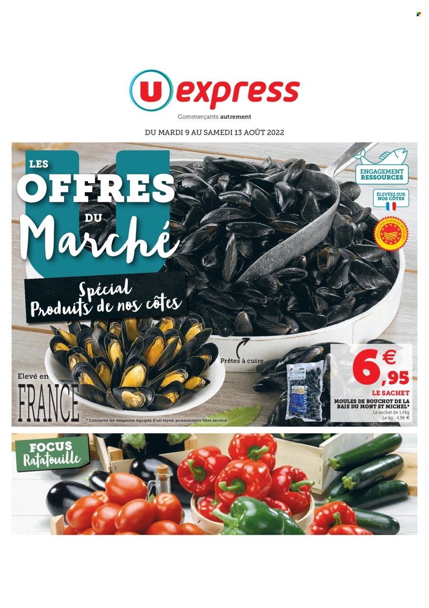 Catalogue U express - 09/08/2022 - 13/08/2022. Page 1