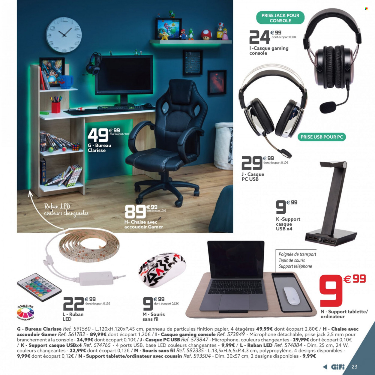 Catalogue GiFi - 09/08/2022 - 29/08/2022. Page 23
