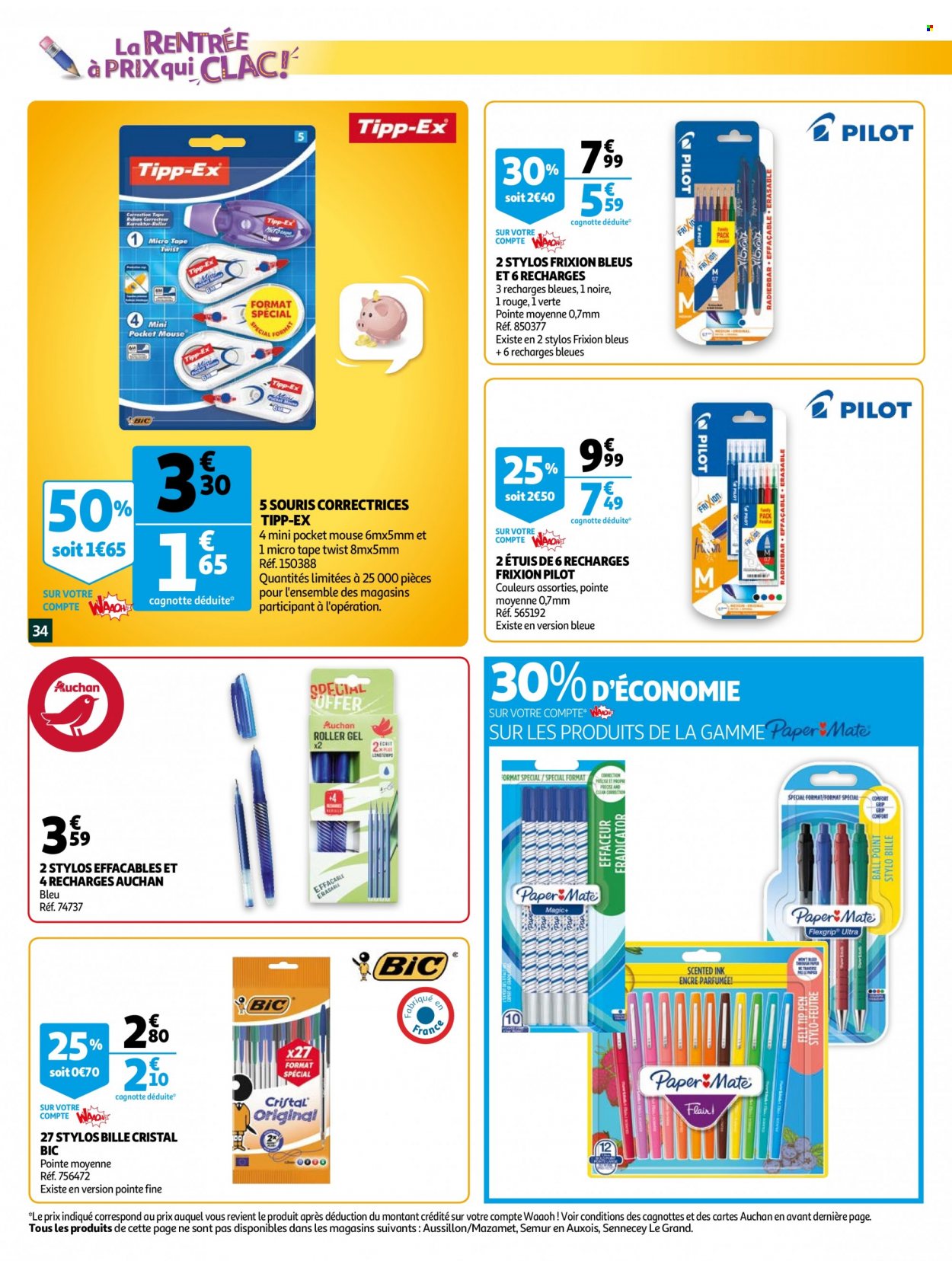 Catalogue Auchan - 17/08/2022 - 23/08/2022. Page 34