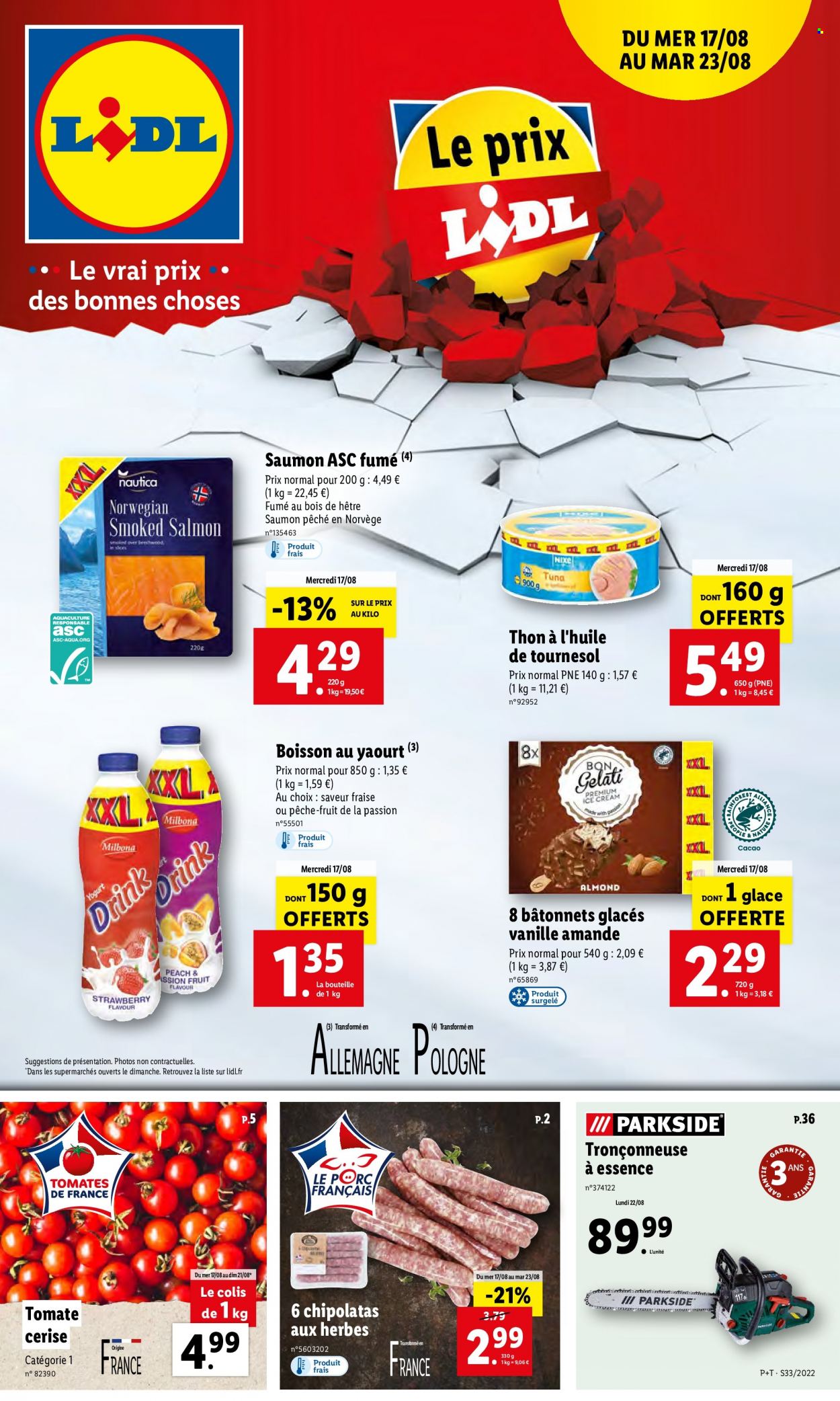 Catalogue Lidl - 17/08/2022 - 23/08/2022. Page 1