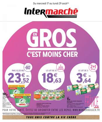 Catalogue Intermarché - 17/08/2022 - 29/08/2022.