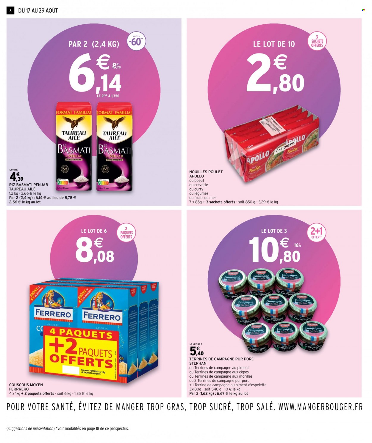 Catalogue Intermarché - 17/08/2022 - 29/08/2022. Page 8