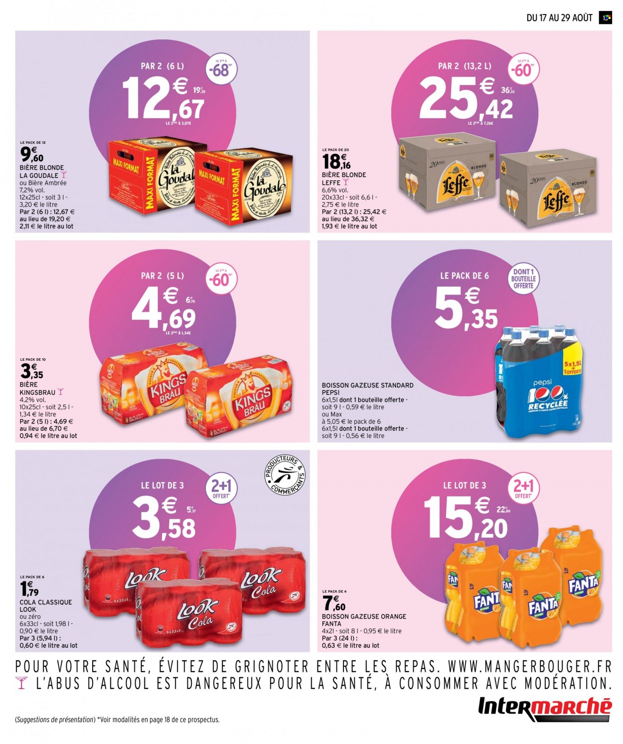 Catalogue Intermarché - 17/08/2022 - 29/08/2022. Page 13