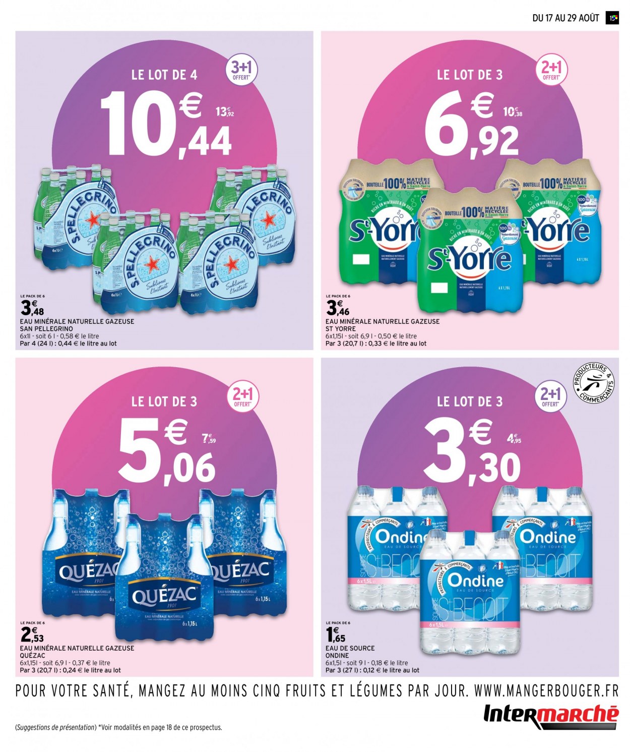 Catalogue Intermarché - 17/08/2022 - 29/08/2022. Page 15