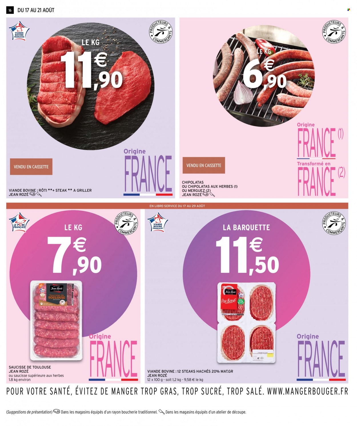 Catalogue Intermarché - 17/08/2022 - 29/08/2022. Page 16
