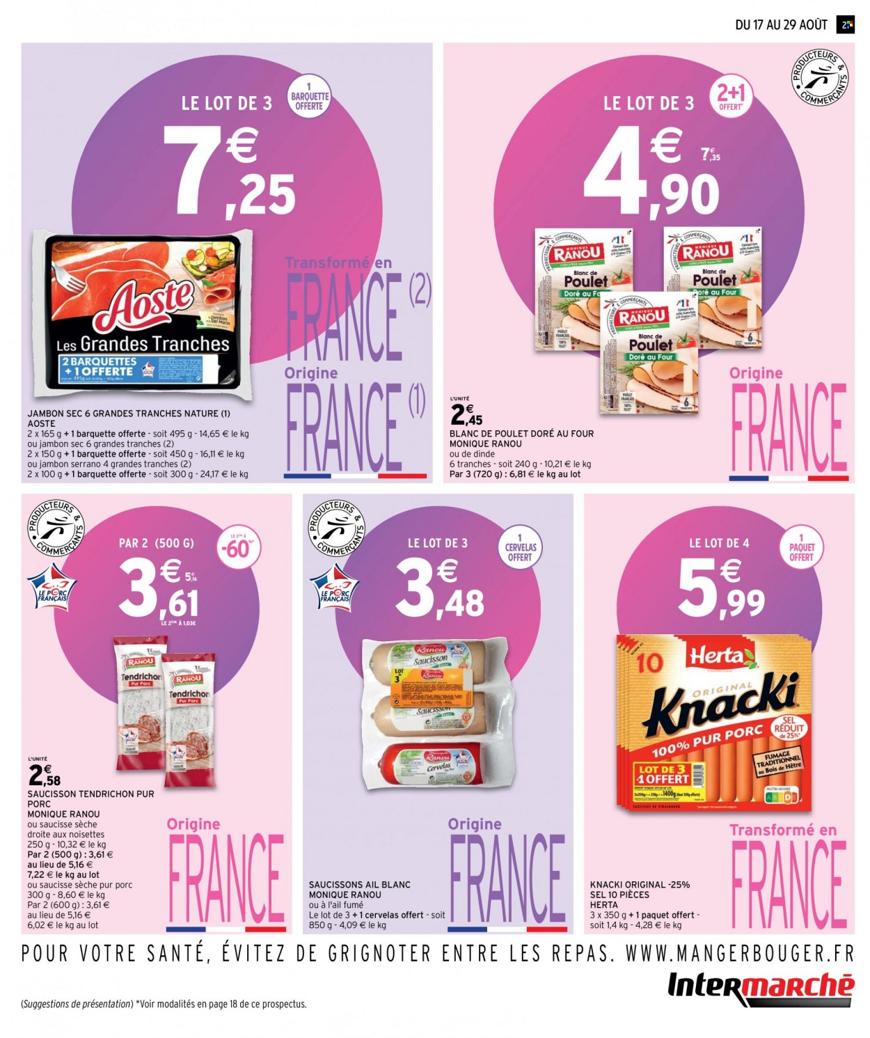 Catalogue Intermarché - 17/08/2022 - 29/08/2022. Page 21