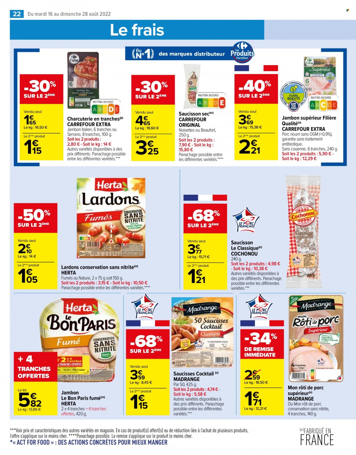 Catalogue Carrefour Market - 16/08/2022 - 28/08/2022. Page 24