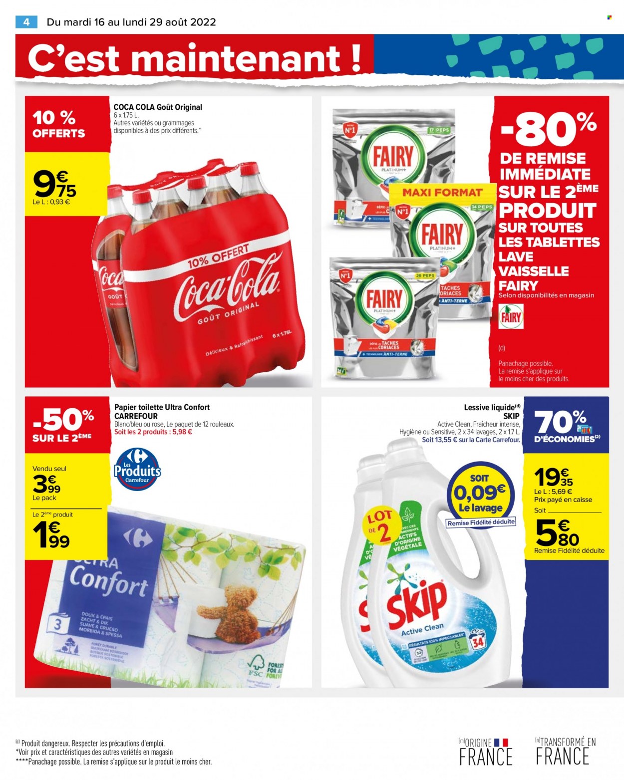 Catalogue Carrefour Hypermarchés - 16/08/2022 - 29/08/2022. Page 4
