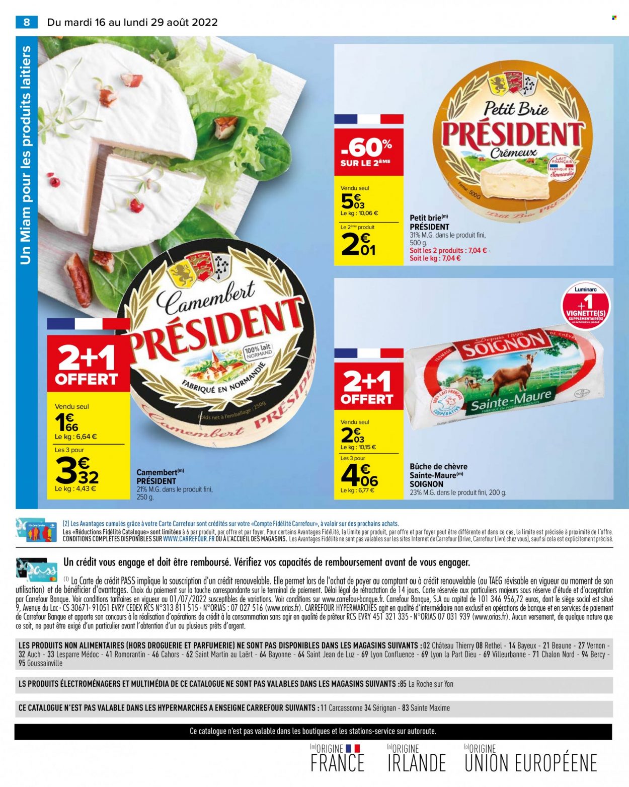 Catalogue Carrefour Hypermarchés - 16/08/2022 - 29/08/2022. Page 8