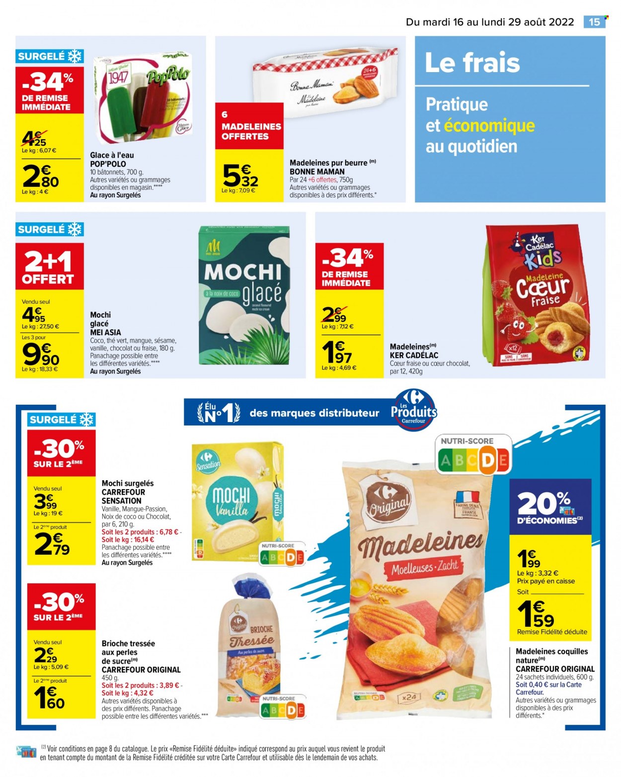 Catalogue Carrefour Hypermarchés - 16/08/2022 - 29/08/2022. Page 15