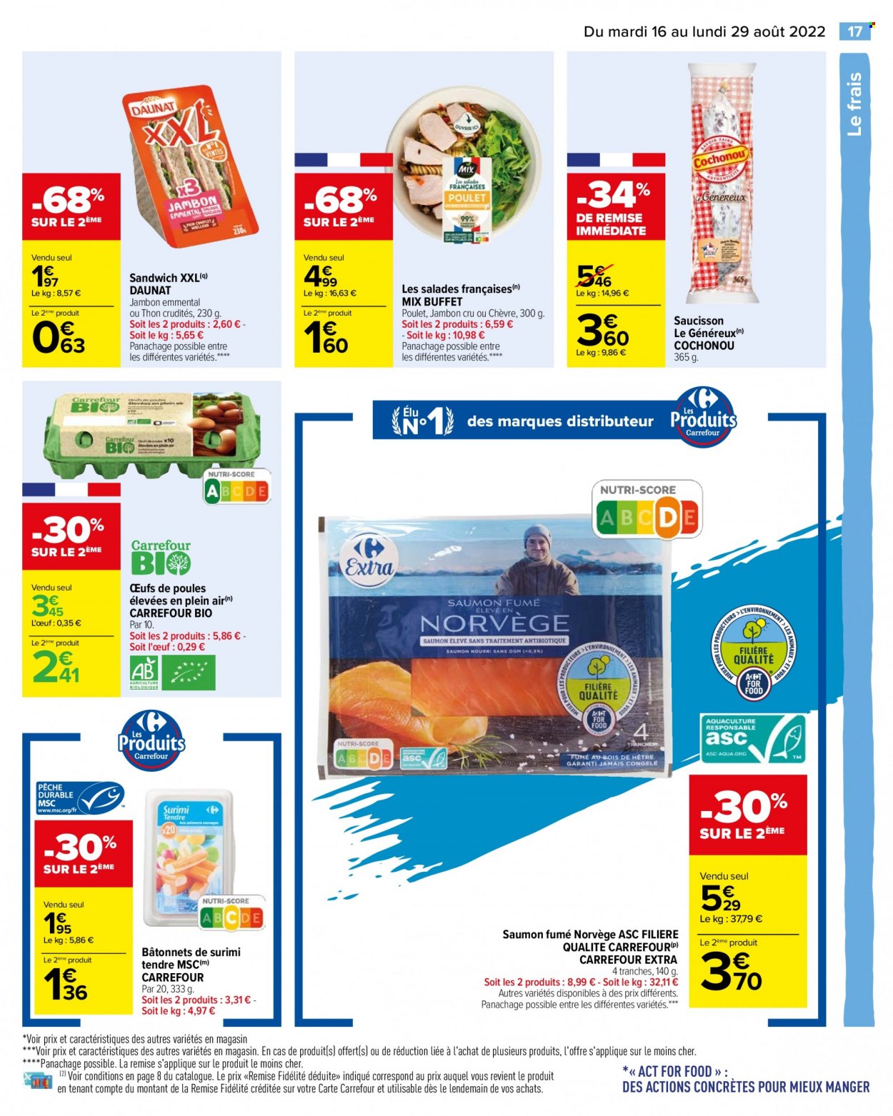 Catalogue Carrefour Hypermarchés - 16/08/2022 - 29/08/2022. Page 17