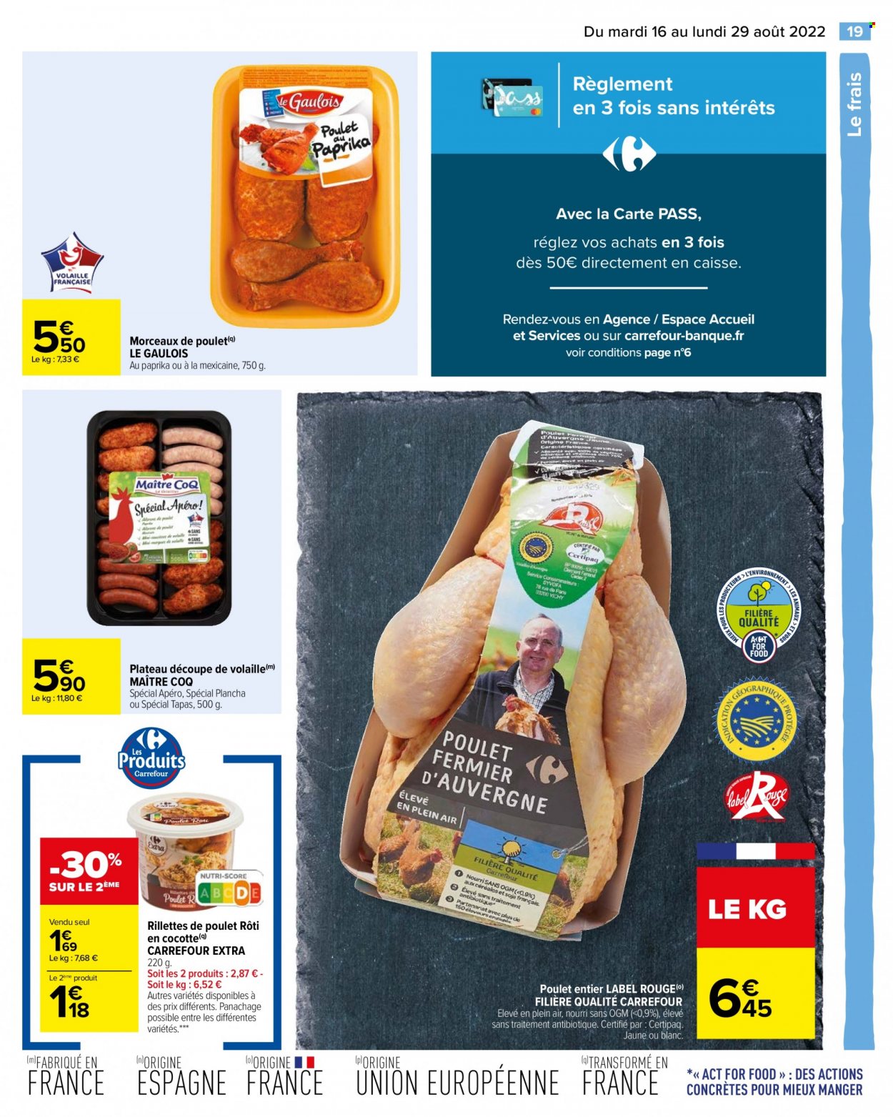 Catalogue Carrefour Hypermarchés - 16/08/2022 - 29/08/2022. Page 19
