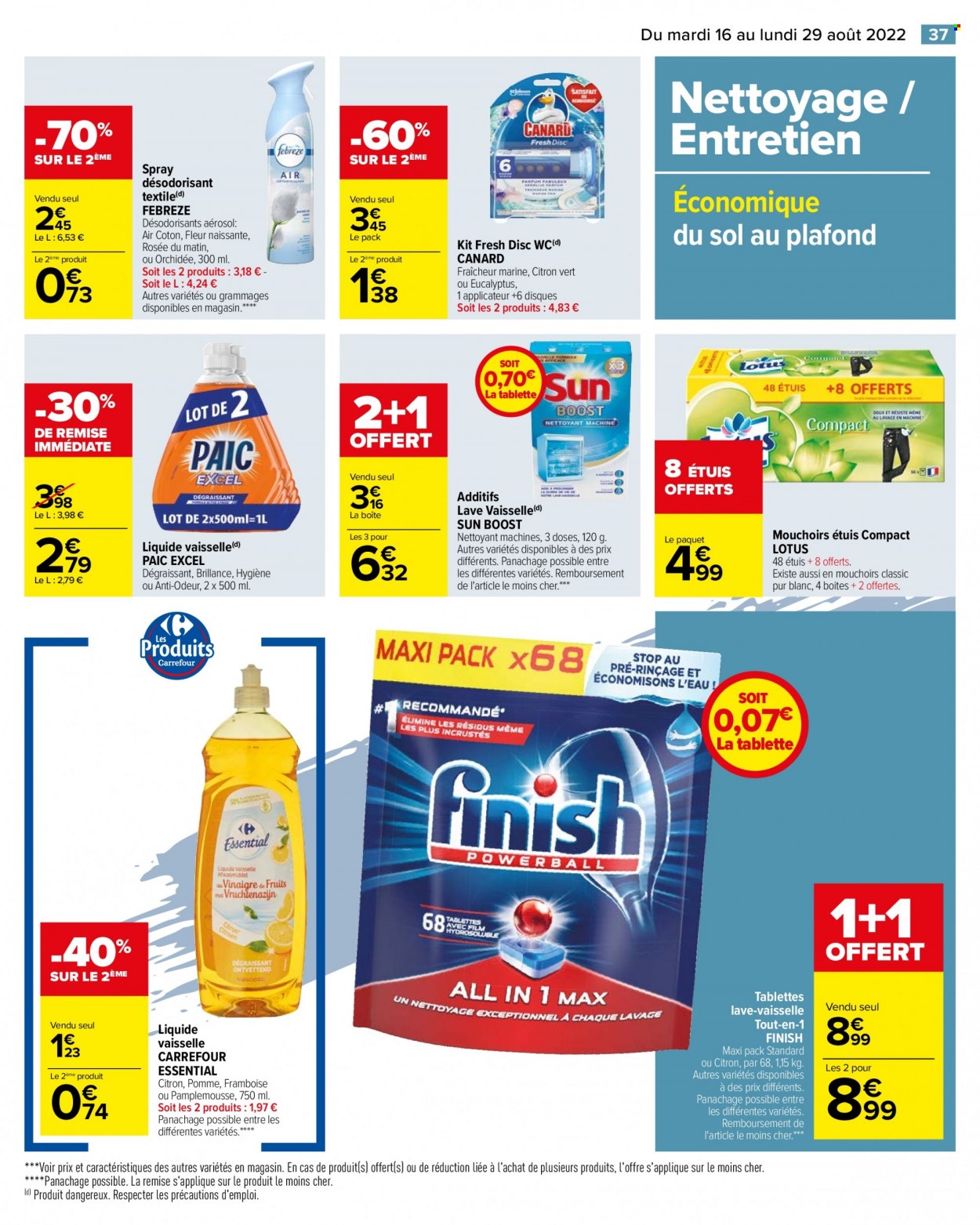 Catalogue Carrefour Hypermarchés - 16/08/2022 - 29/08/2022. Page 37