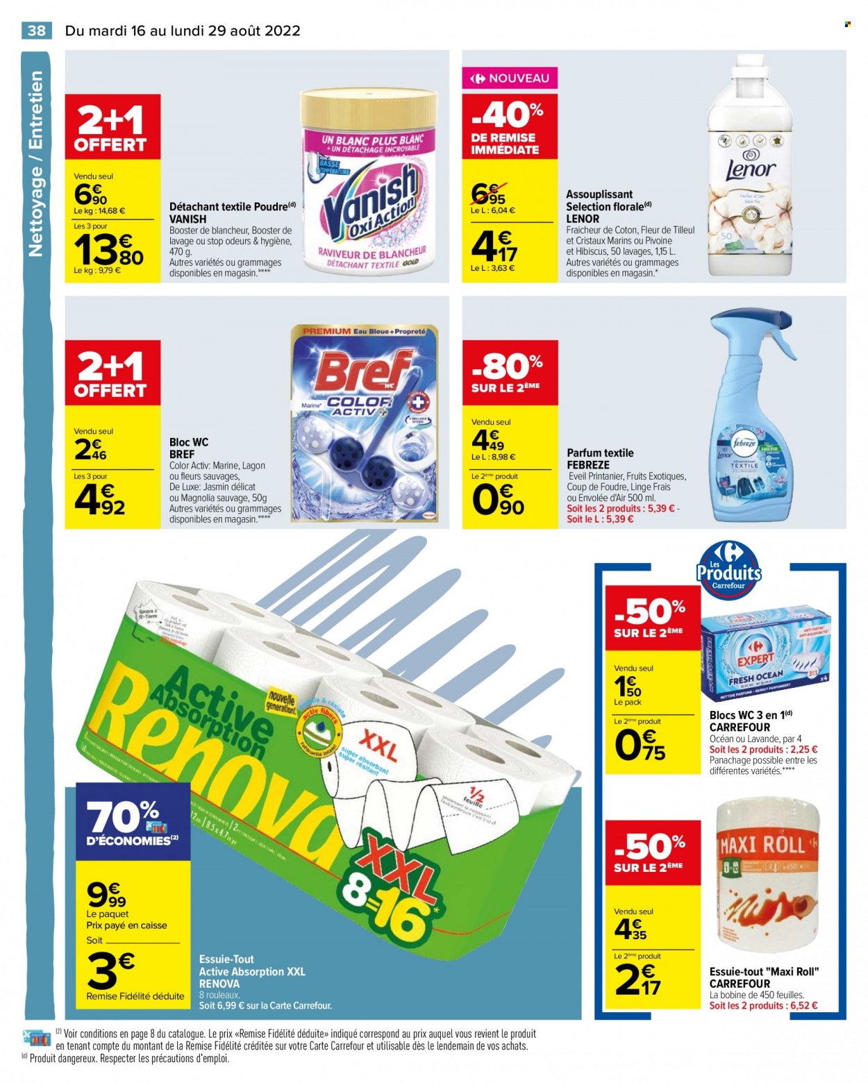 Catalogue Carrefour Hypermarchés - 16/08/2022 - 29/08/2022. Page 38
