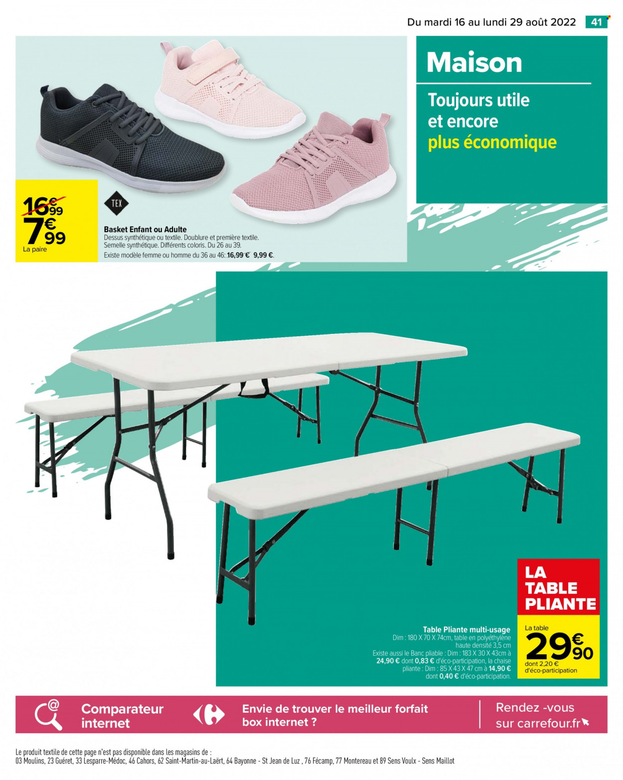 Catalogue Carrefour Hypermarchés - 16/08/2022 - 29/08/2022. Page 41