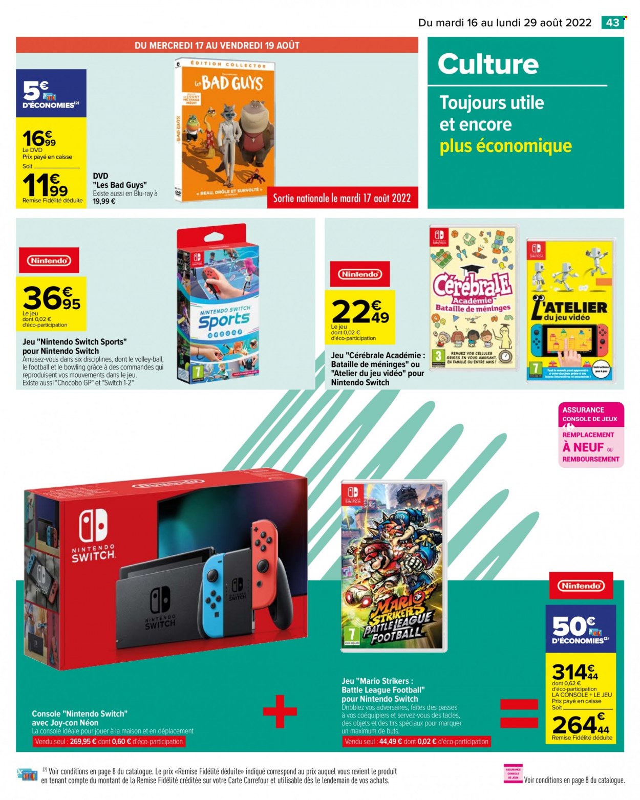 Catalogue Carrefour Hypermarchés - 16/08/2022 - 29/08/2022. Page 43
