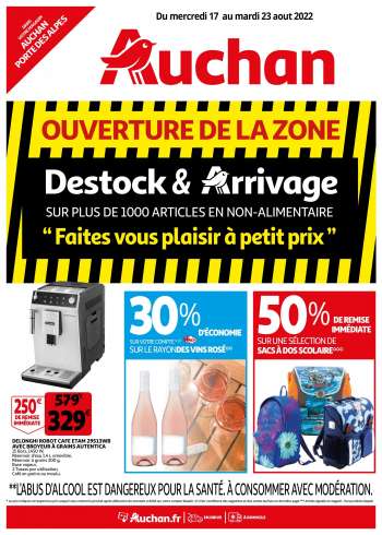Catalogue Auchan - 17/08/2022 - 23/08/2022.
