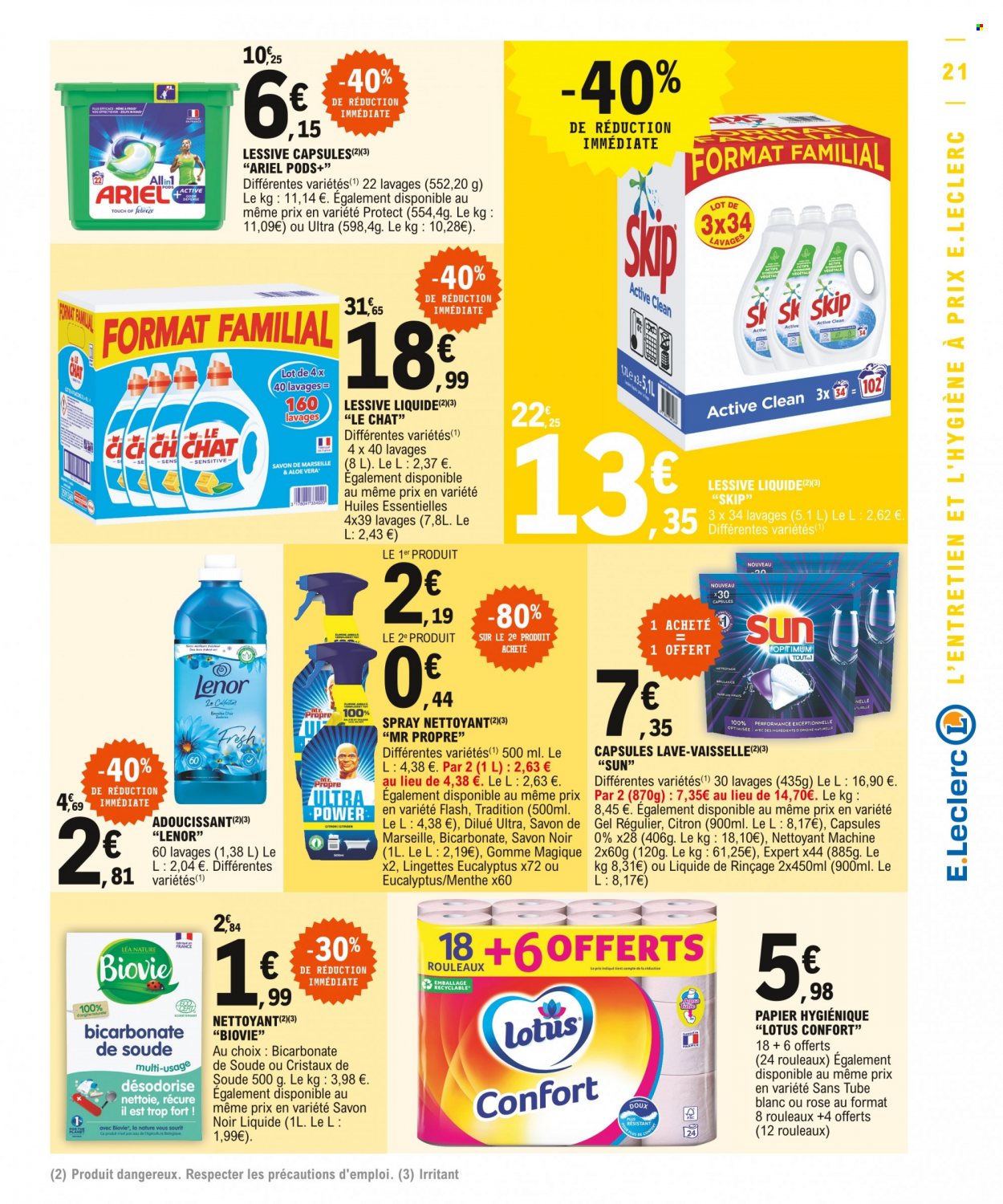 Catalogue E.Leclerc - 16/08/2022 - 27/08/2022. Page 21