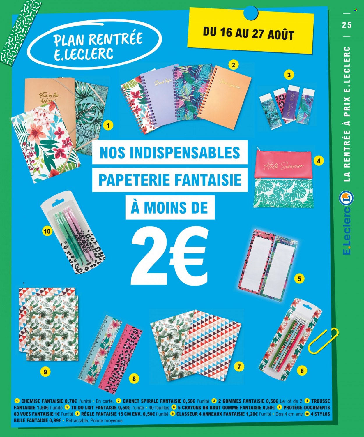 Catalogue E.Leclerc - 16/08/2022 - 27/08/2022. Page 25