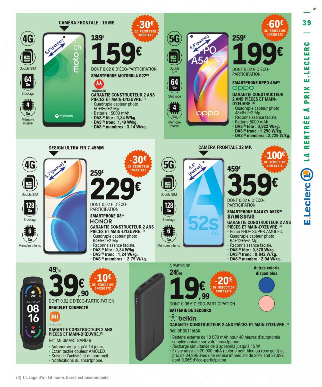 Catalogue E.Leclerc - 16/08/2022 - 27/08/2022. Page 39