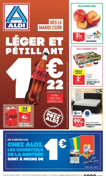 Catalogue ALDI - 23/08/2022 - 29/08/2022.