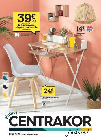 Catalogue Centrakor - 15/08/2022 - 28/08/2022.