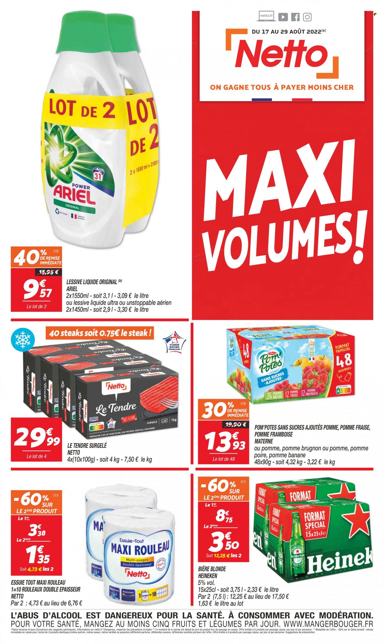 Catalogue Netto - 17/08/2022 - 29/08/2022. Page 1