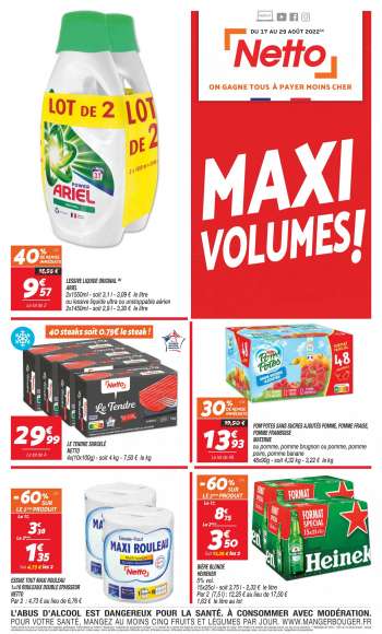 Catalogue Netto - 17/08/2022 - 29/08/2022.