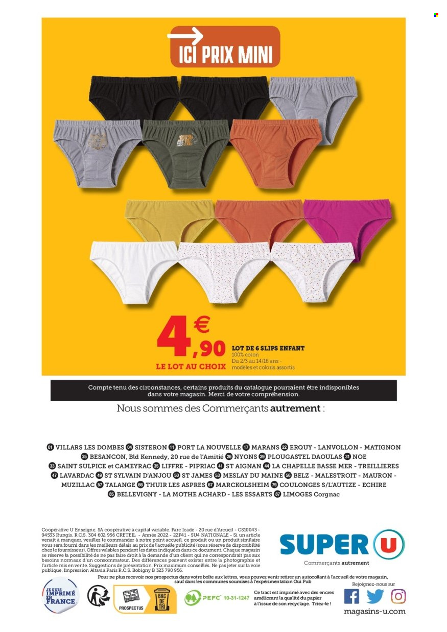 Catalogue SUPER U - 17/08/2022 - 03/09/2022. Page 16