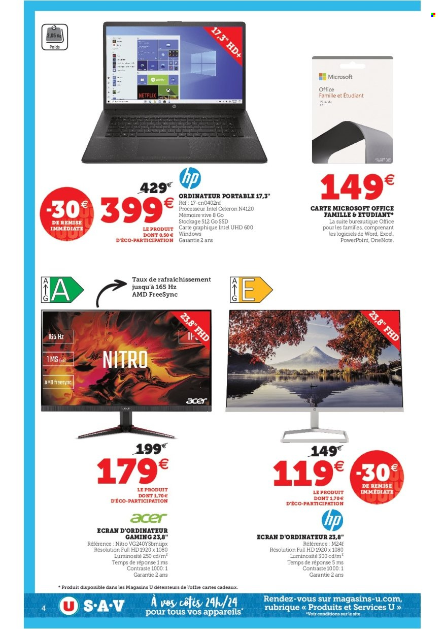 Catalogue SUPER U - 17/08/2022 - 03/09/2022. Page 4