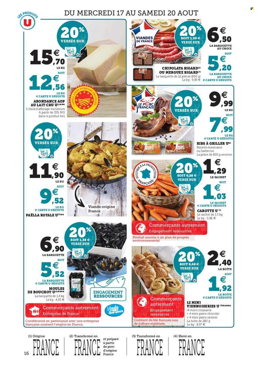 Catalogue SUPER U - 17/08/2022 - 27/08/2022. Page 16