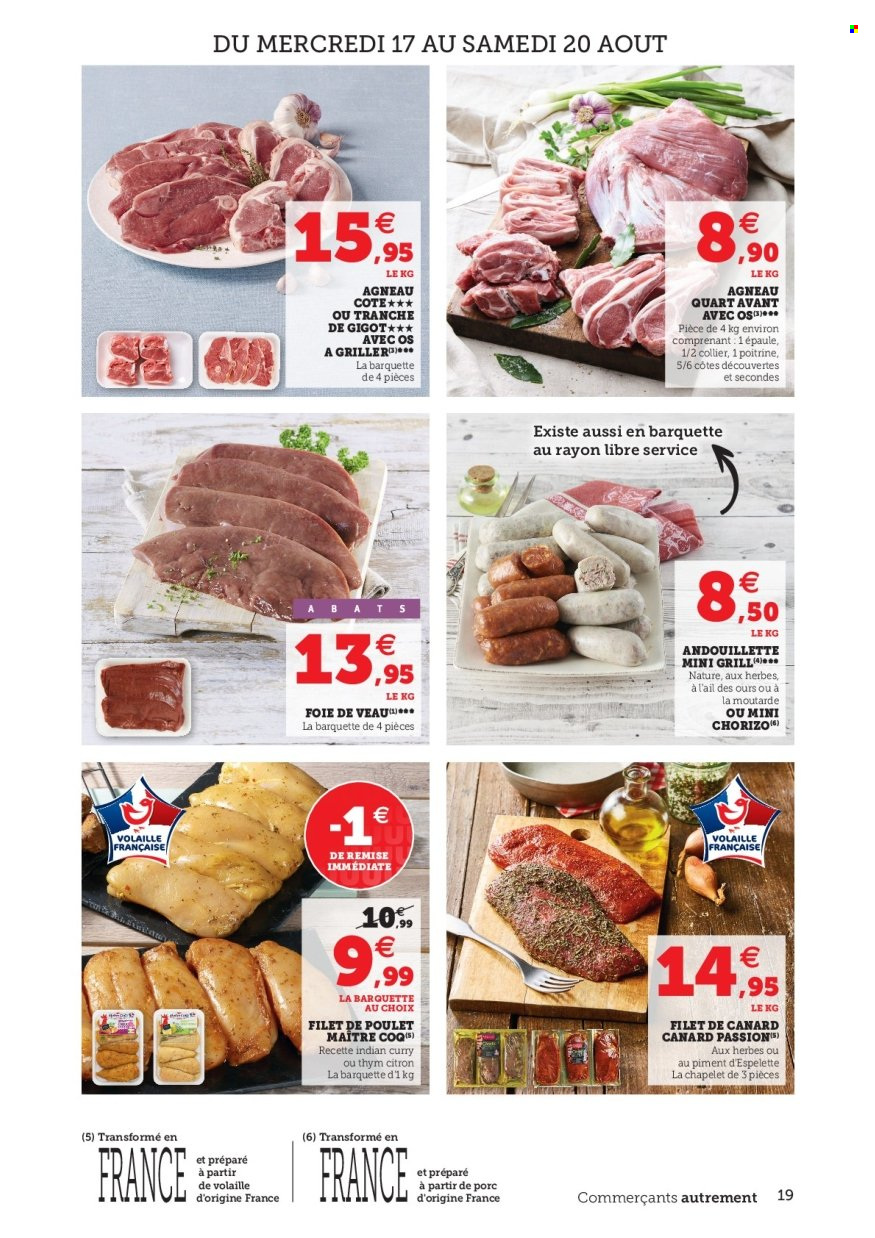 Catalogue SUPER U - 17/08/2022 - 27/08/2022. Page 19