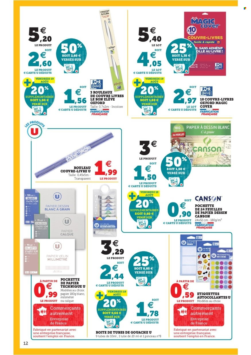 Catalogue SUPER U - 17/08/2022 - 03/09/2022. Page 12