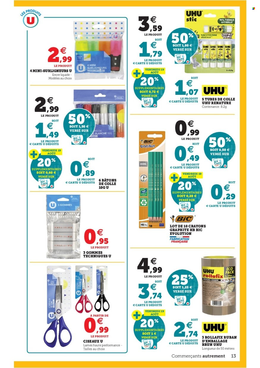 Catalogue SUPER U - 17/08/2022 - 03/09/2022. Page 13