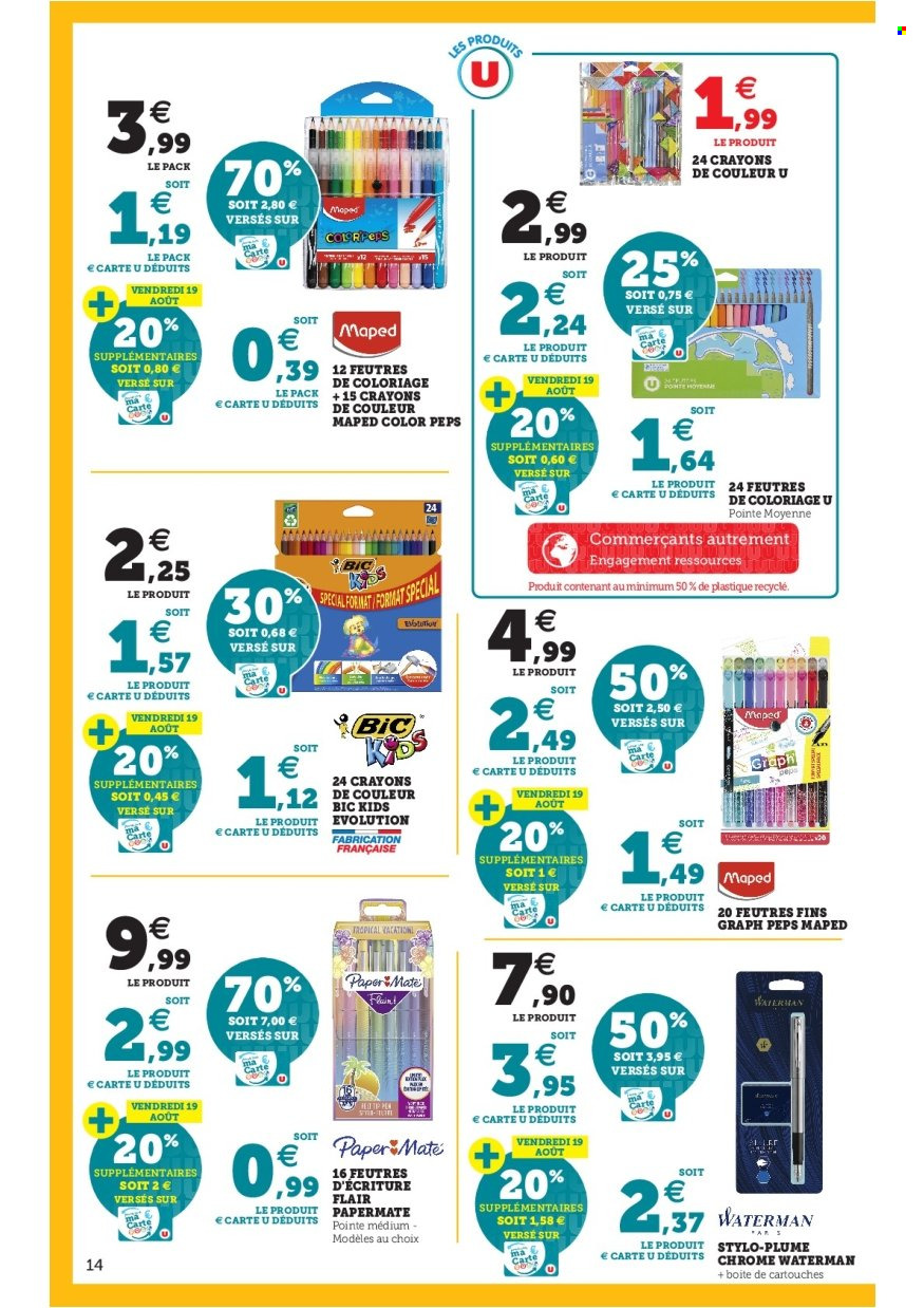 Catalogue SUPER U - 17/08/2022 - 03/09/2022. Page 14