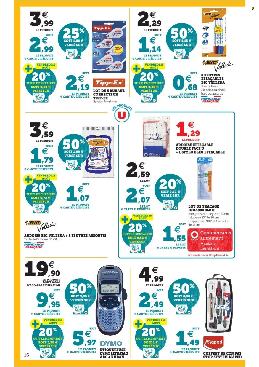 Catalogue SUPER U - 17/08/2022 - 03/09/2022. Page 16