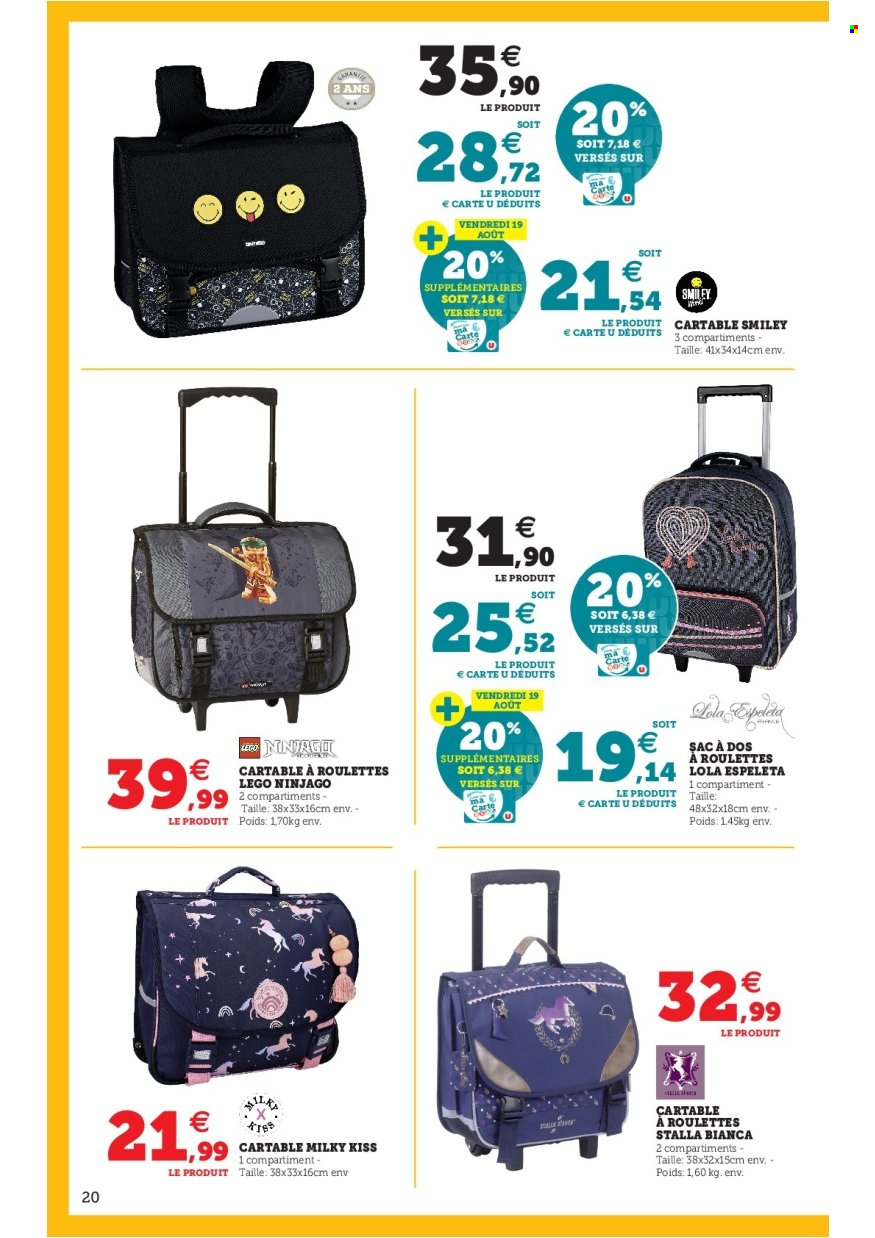 Catalogue SUPER U - 17/08/2022 - 03/09/2022. Page 20