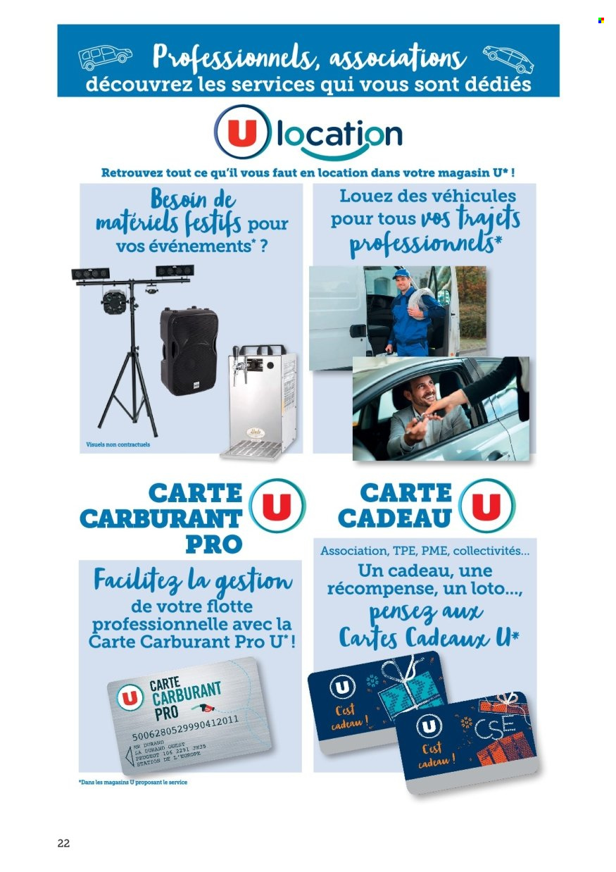 Catalogue SUPER U - 17/08/2022 - 03/09/2022. Page 22