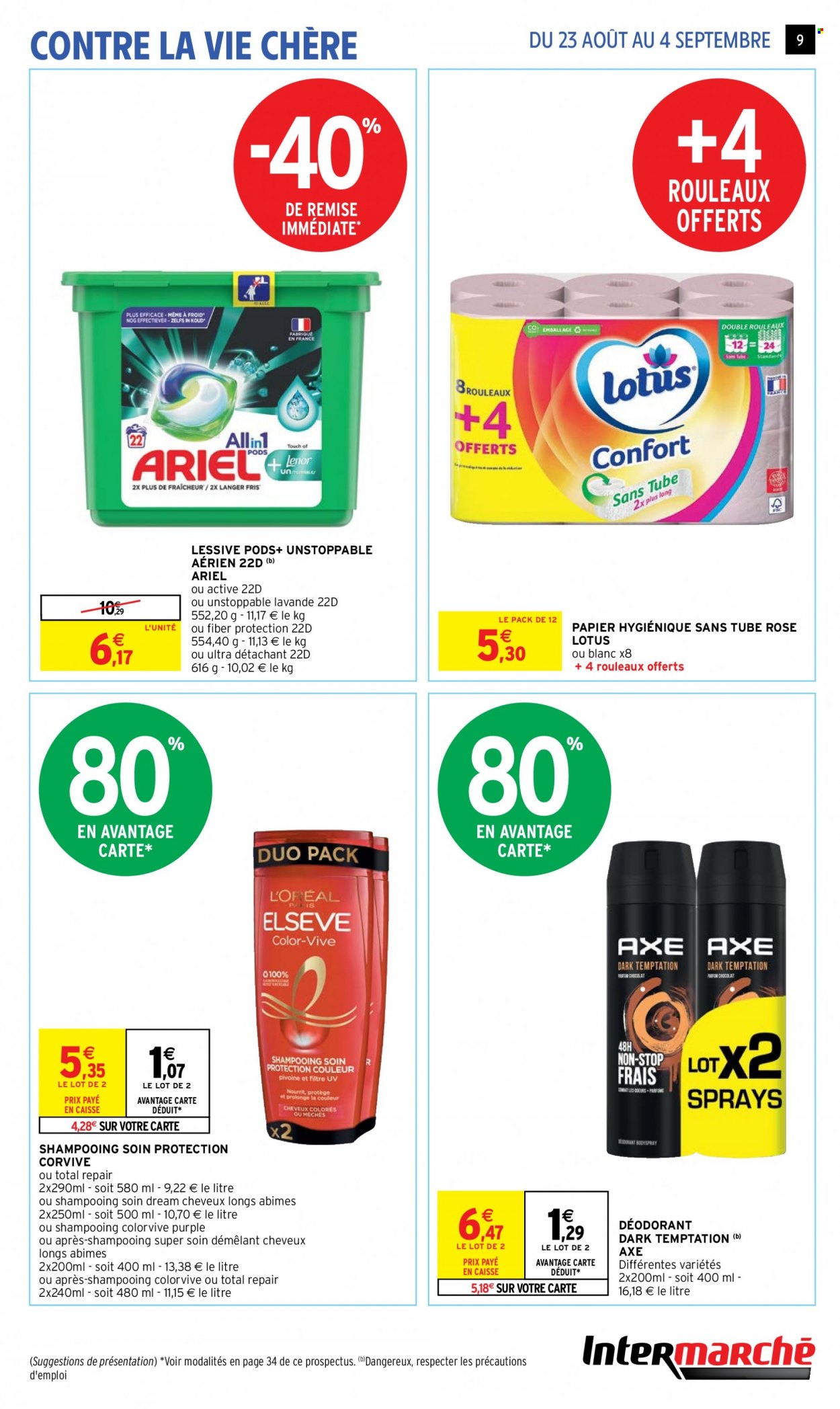 Catalogue Intermarché Super - 23/08/2022 - 04/09/2022. Page 9