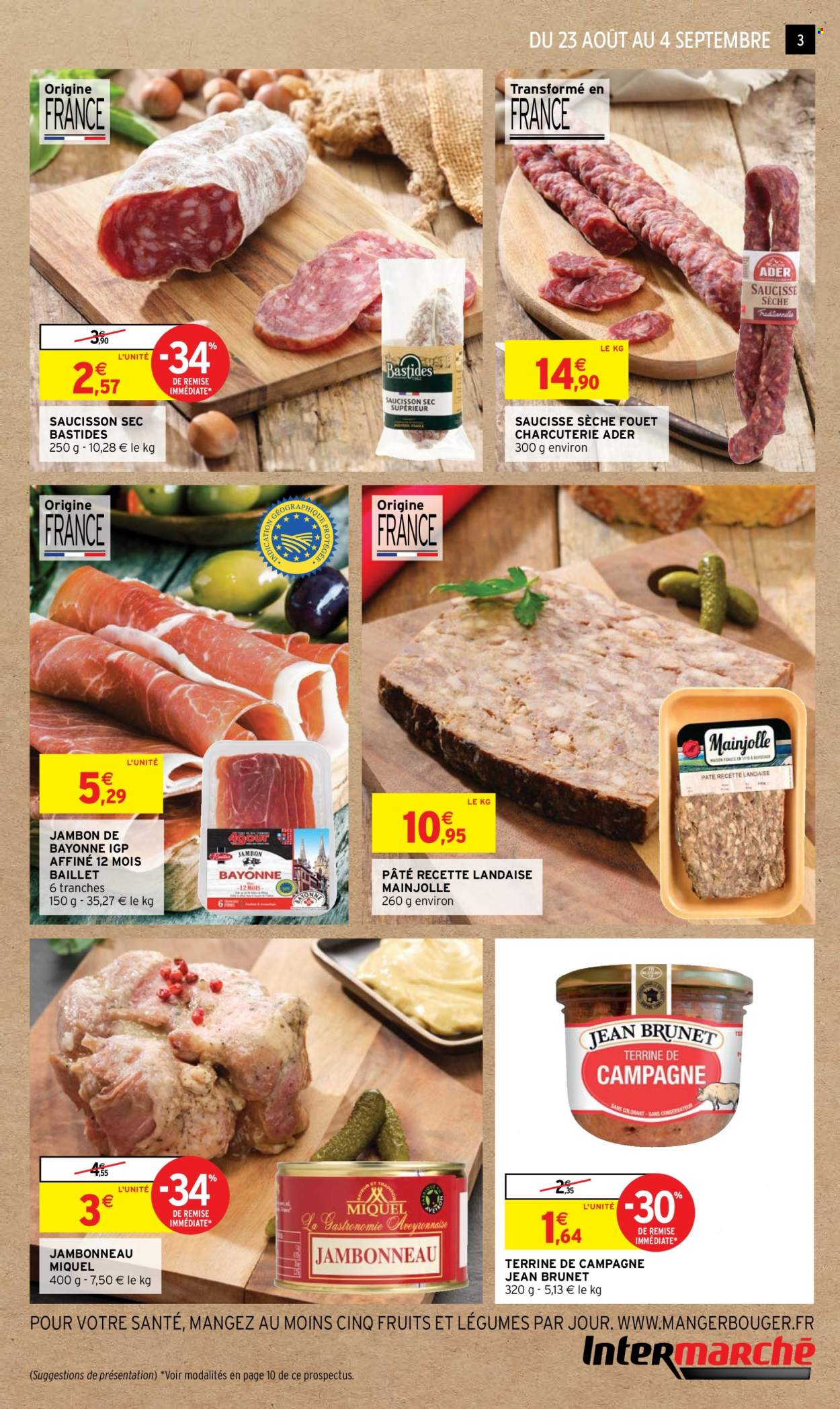Catalogue Intermarché - 23/08/2022 - 04/09/2022. Page 3