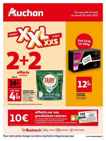 Catalogue Auchan - 24/08/2022 - 30/08/2022.