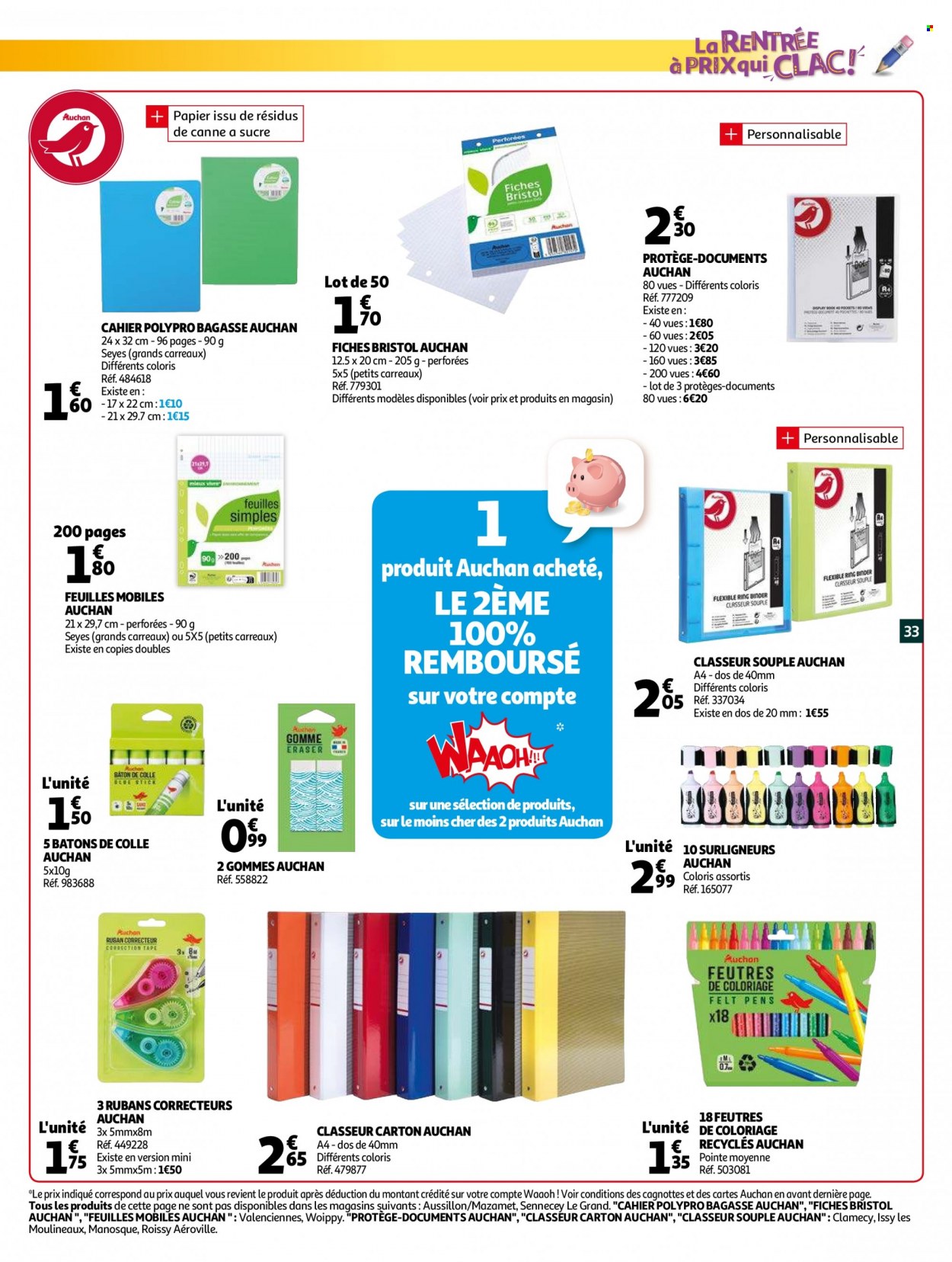 Catalogue Auchan - 24/08/2022 - 30/08/2022. Page 33
