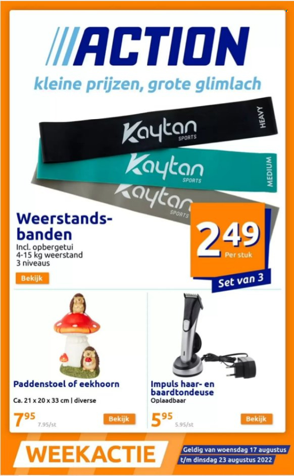 Catalogue Action - 17/08/2022 - 23/08/2022. Page 1