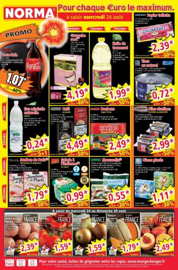 Catalogue Norma - 24/08/2022 - 29/08/2022.