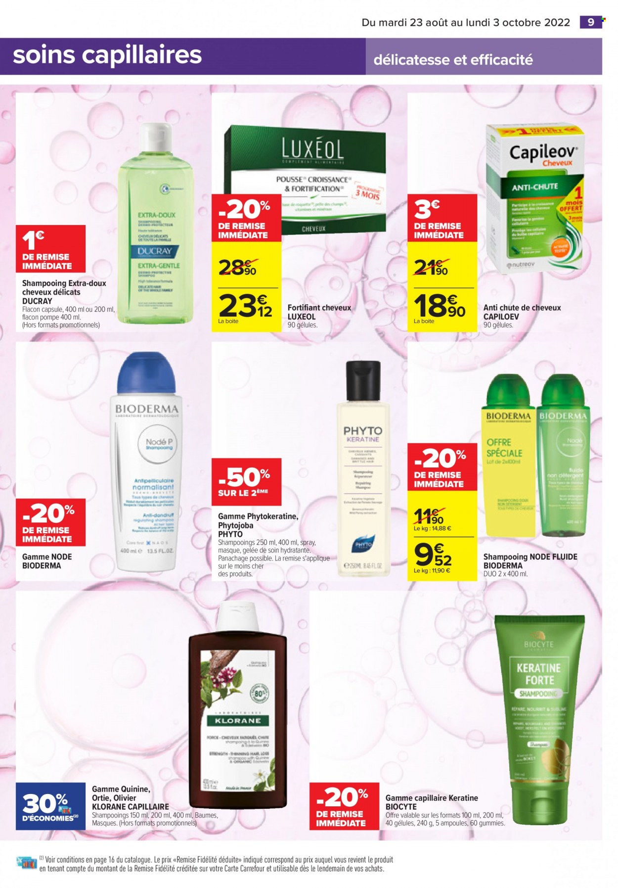 Catalogue Carrefour Hypermarchés - 23/08/2022 - 03/10/2022. Page 9
